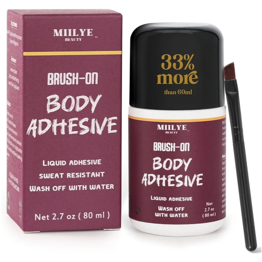 Brush-On Body Adhesive